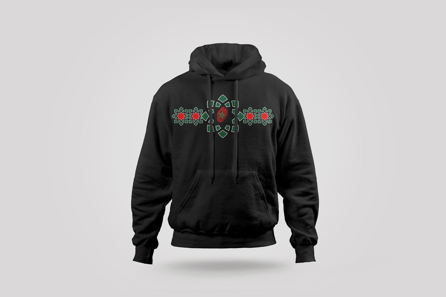 Mosaic with Fingerprint (Hoodie)