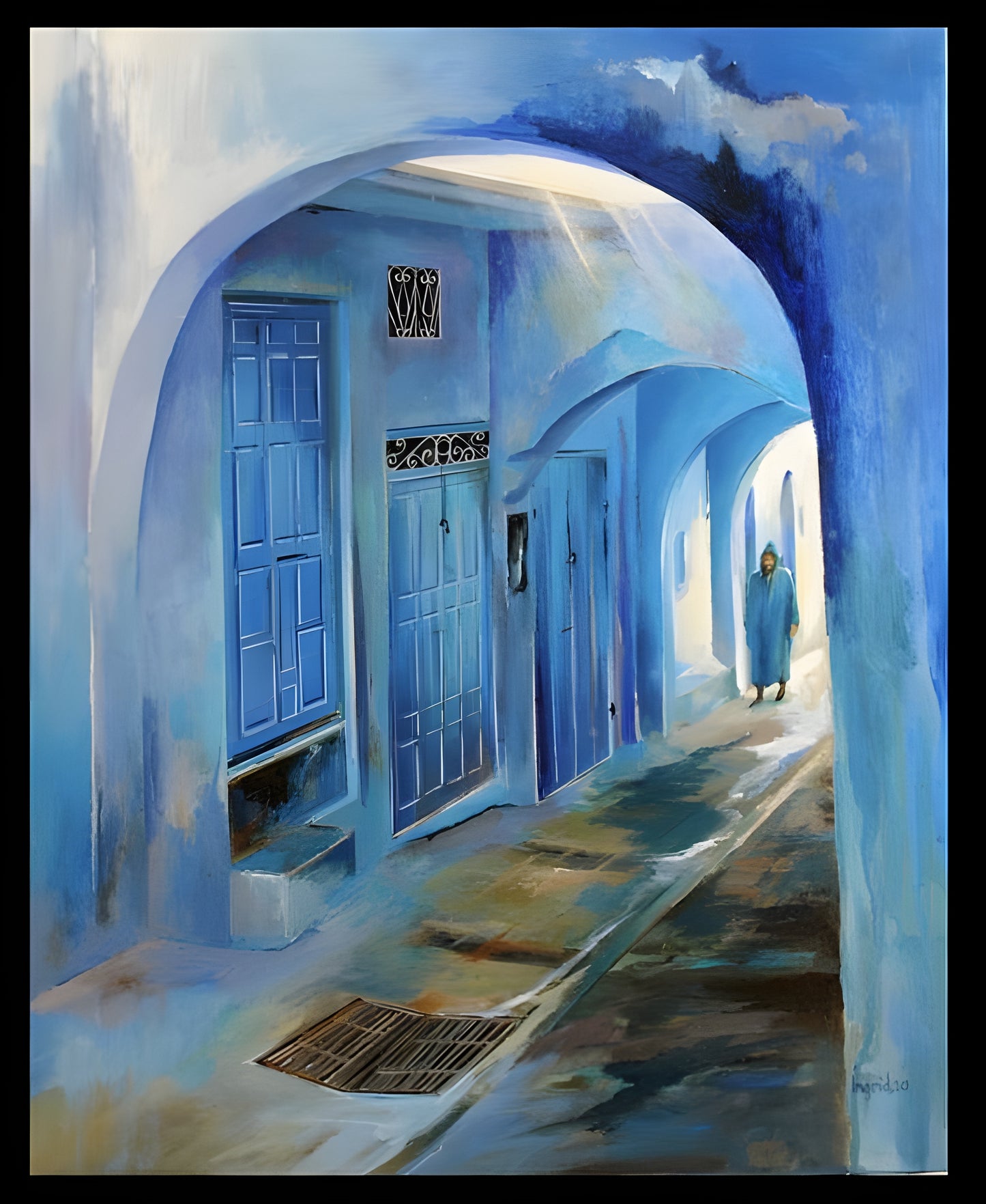 Blue Archways